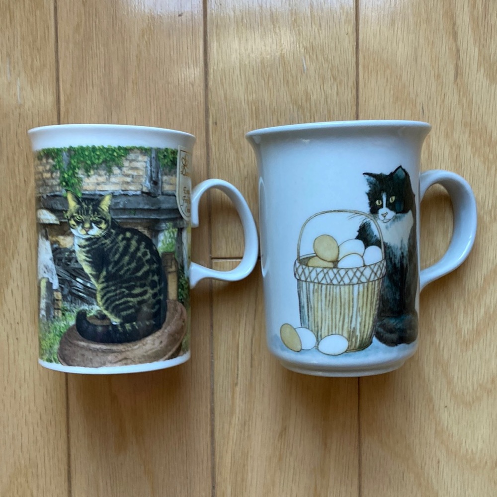 2 Cat Mugs